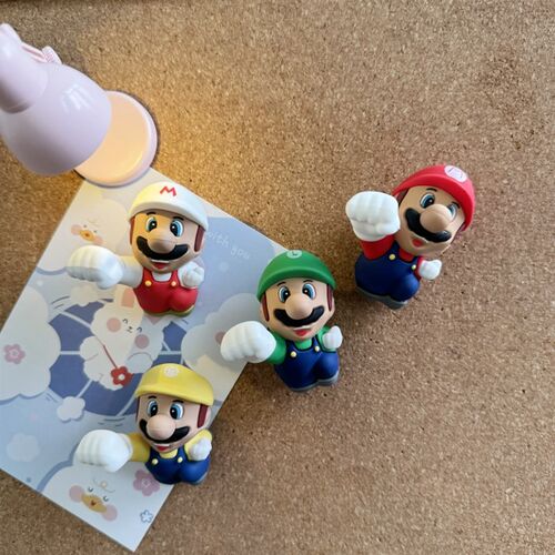 1个装玛丽系列3d立体图钉留言板软木钉毛毡照片墙图钉工字钉装饰