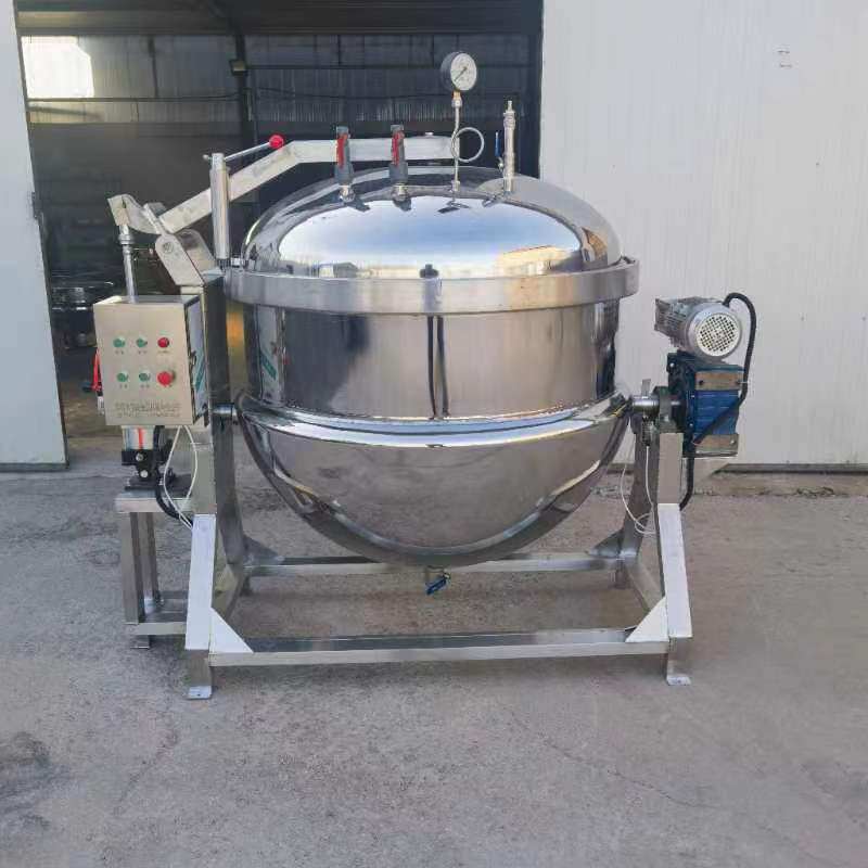 大型煮糉子高压锅甜玉米豆类压力锅机器咸鸭蛋杀菌机大骨汤卤煮锅