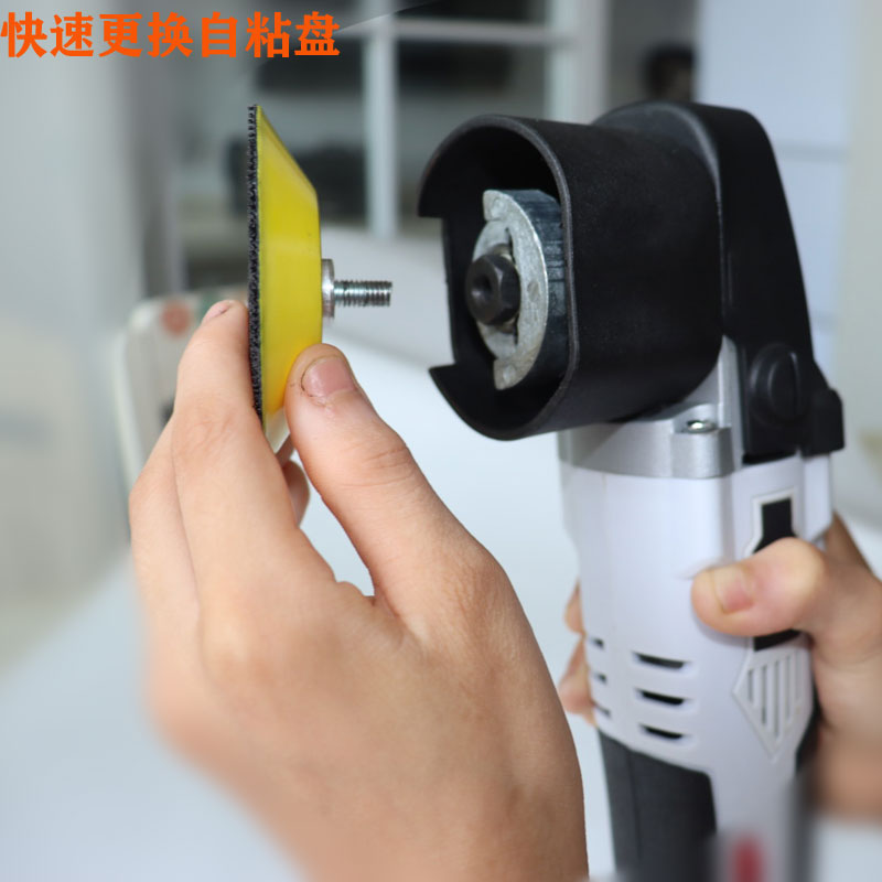 电动工具小型锂电偏心打蜡抛光机汽车打蜡封釉漆面保养家用迷你DA