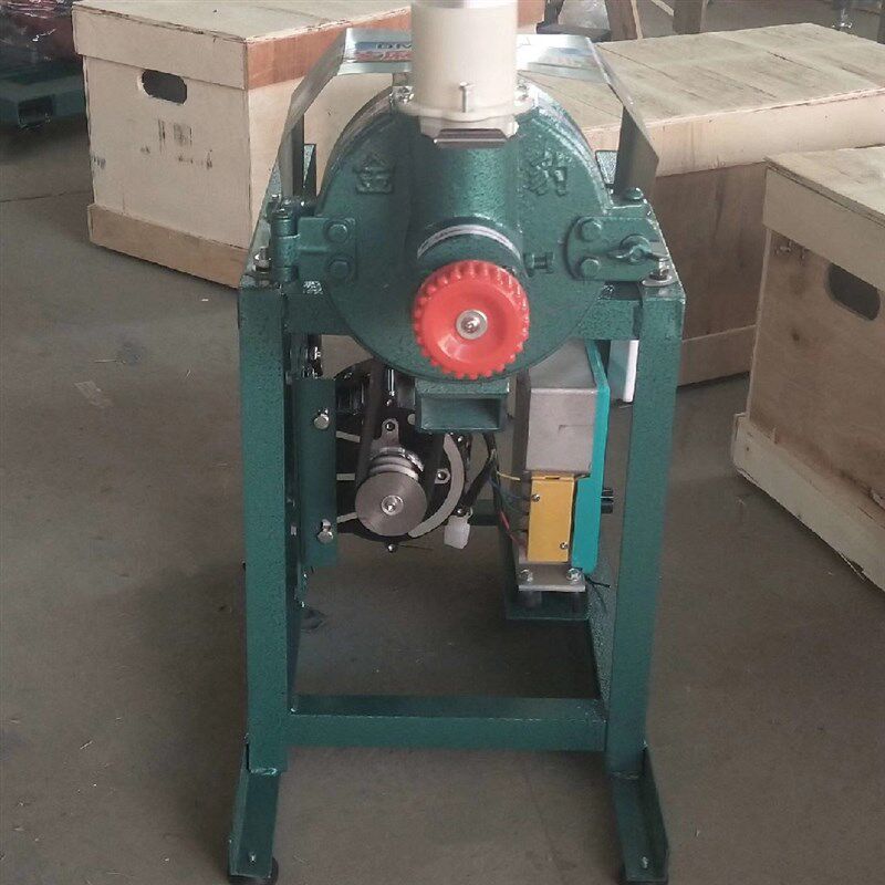 订制金豹100型芝麻酱机花生机石磨油酱机.配直流48V-60V通用电机.