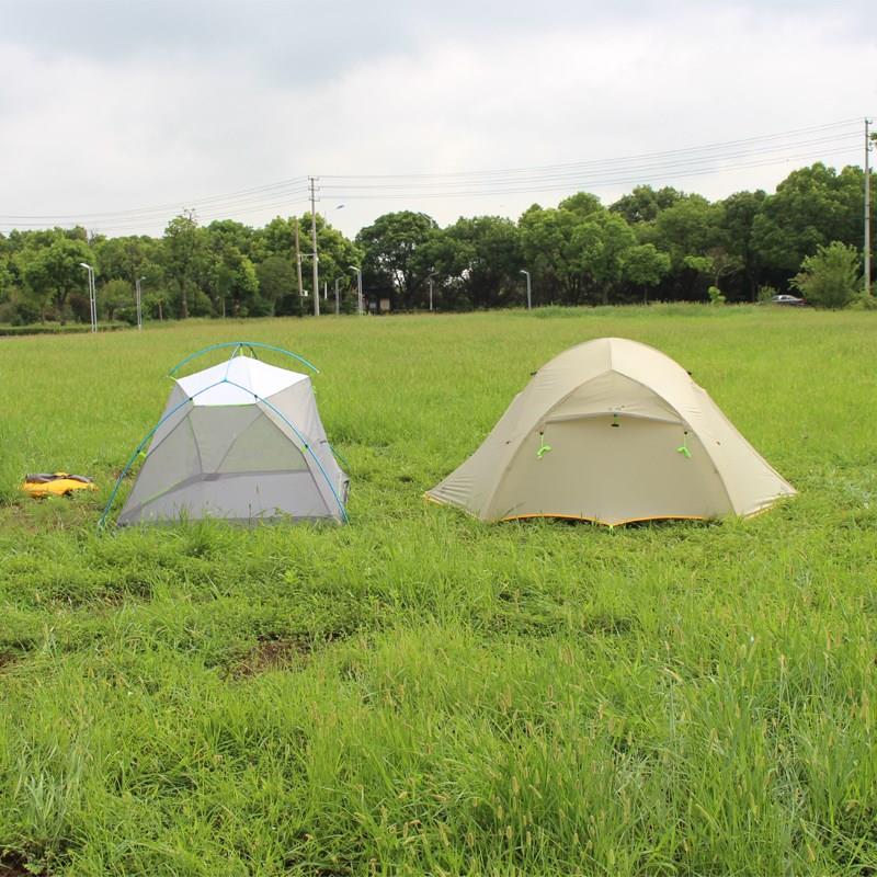 静星青峰涂硅帐篷登山徒步露营防暴雨抗风雪轻量单人双人化帐篷