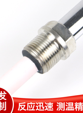 S型铂铑热电偶WRP-130B型R型0-1600度高温刚玉管热电偶温度传感器