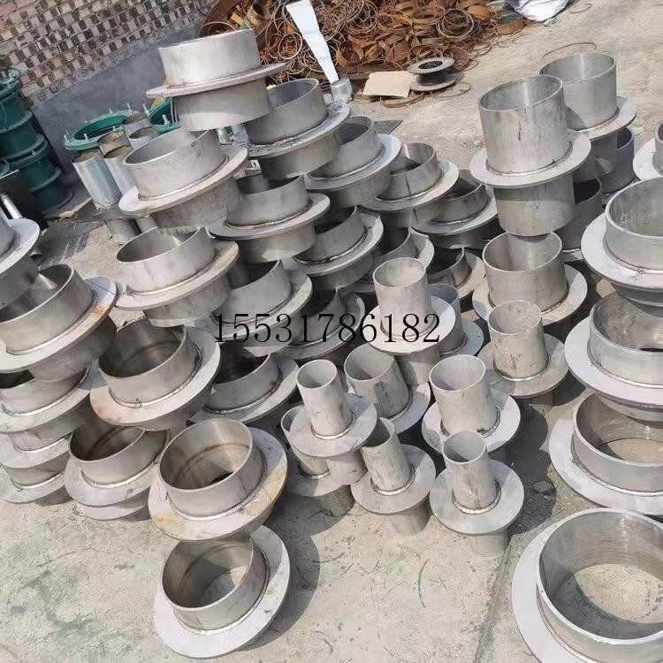 不锈钢白钢预埋止水316L套管工程大304套管口径防水刚性套管管钢
