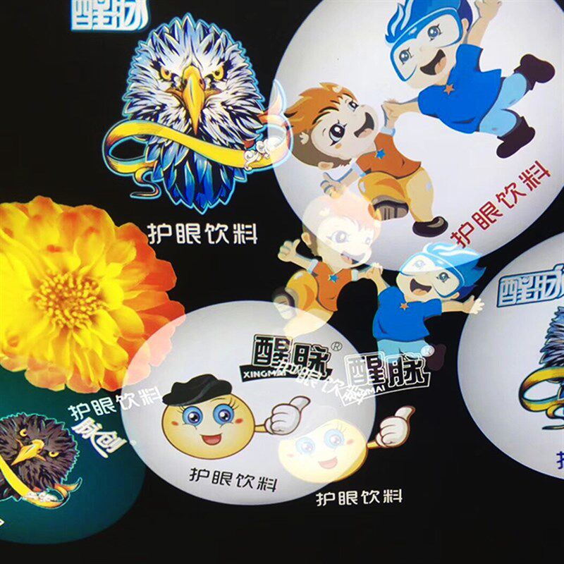 图案投影logo广告文字招牌射灯门口头地墙面店铺定制嵌入轨道室内
