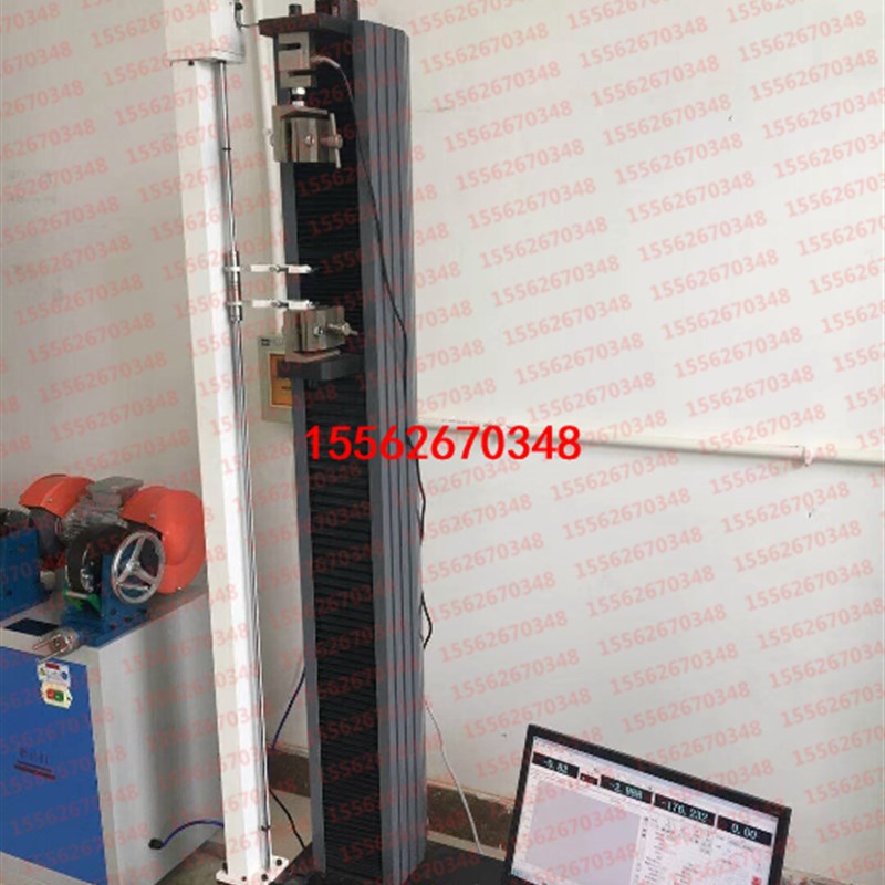 新款纵驰测控非金属材料延伸率测量装置_橡胶塑料大变形引伸计售
