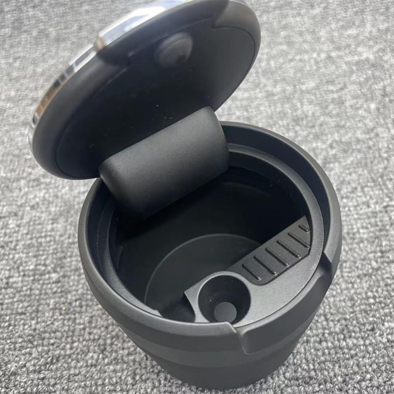 适用于上汽大众途昂 辉昂 途锐 原厂专用车载烟灰缸钢琴烤漆 隐藏