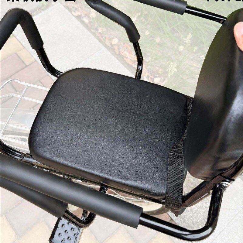 大童电动车儿童后置座椅折叠单车宝宝坐椅山地自行车婴小孩安全椅