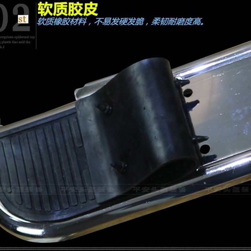 摩托车钻豹HJ125K-2A/3A脚踏板左右踩脚架银豹改装后踏板货架配件