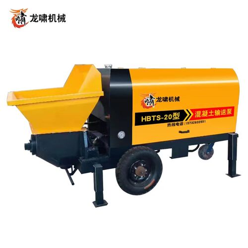混凝土输送泵小型二次构造柱泵二次结构泵细石泵结构浇筑机上料机