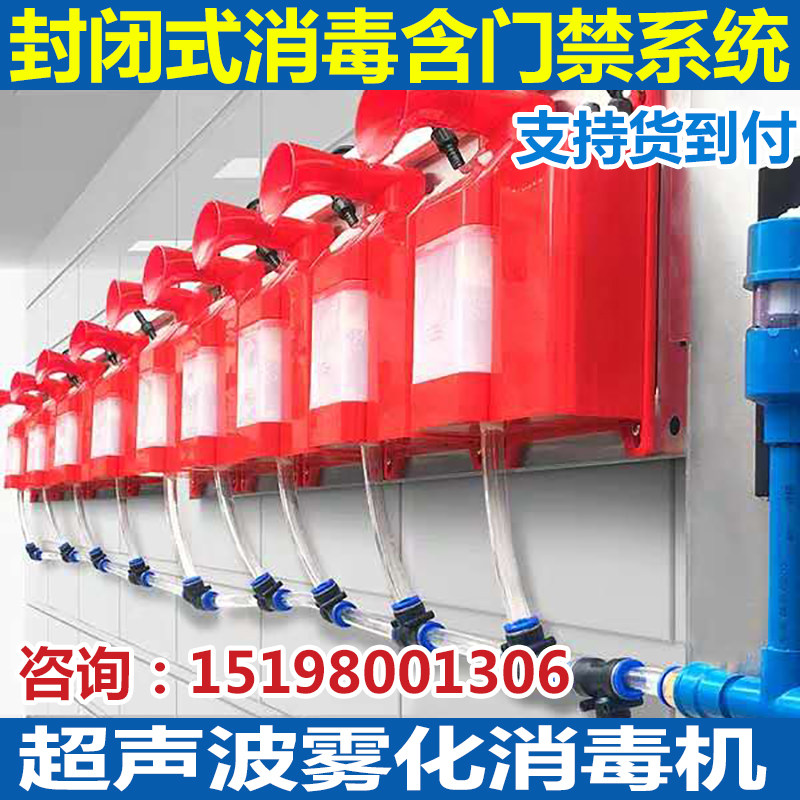 猪场养殖场人员通道消毒机 超声波雾化喷雾消毒机雾化消毒机达耀