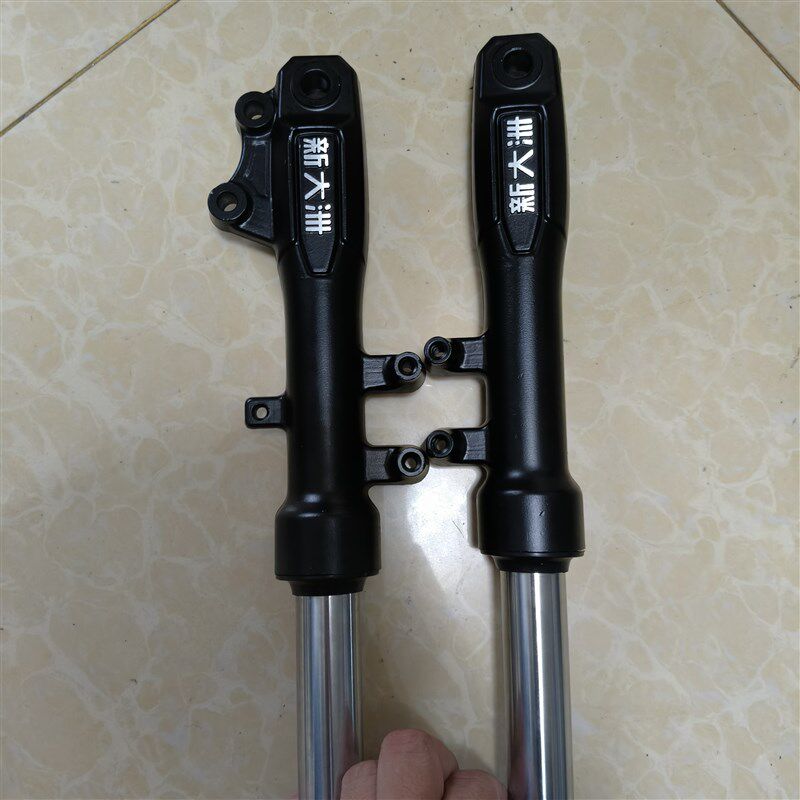 电动车前减震器碟刹减震27管减震芯碟刹孔径12轴新国标金龟王改装