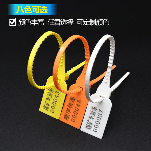 园林海钓防拆防伪调包扣一次性塑料封条防盗挂锁物流吊牌标签扎带 - 封面