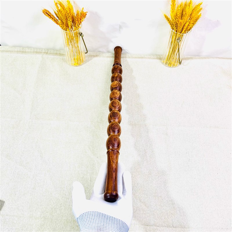 沙漠铁木筋骨棒家用擀筋棒葫芦棍腰酸背痛敲打肩背颈椎按摩锤实木