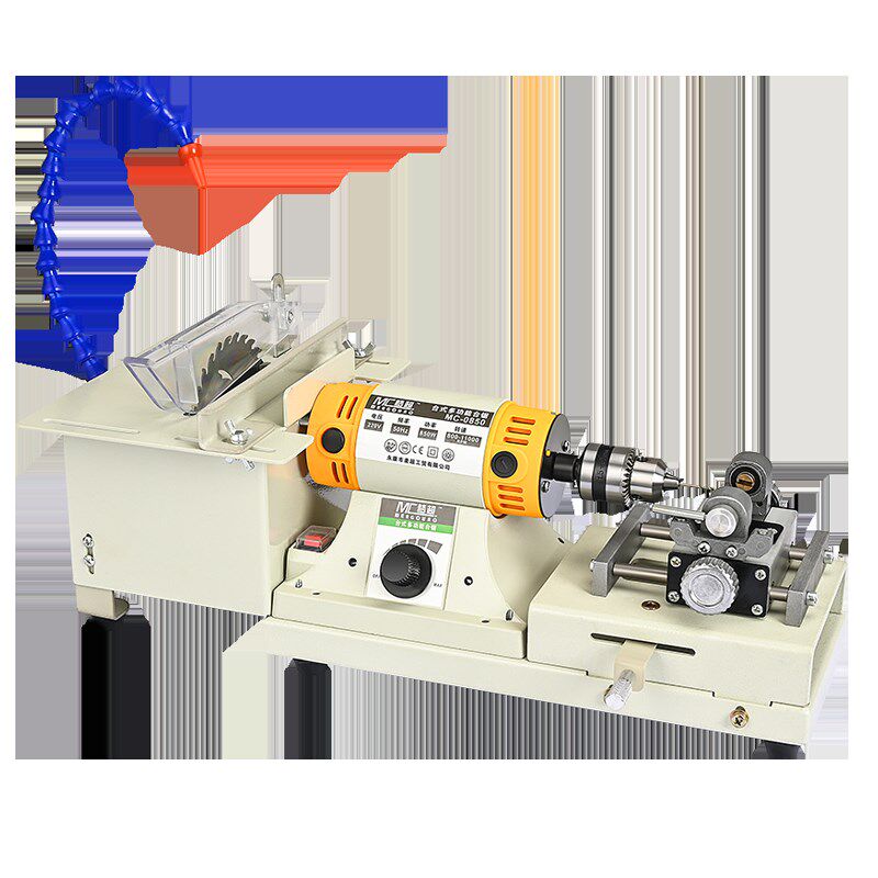 多功能台磨机小型玉石切割机打磨ji抛光雕刻机工具佛珠打孔一体机