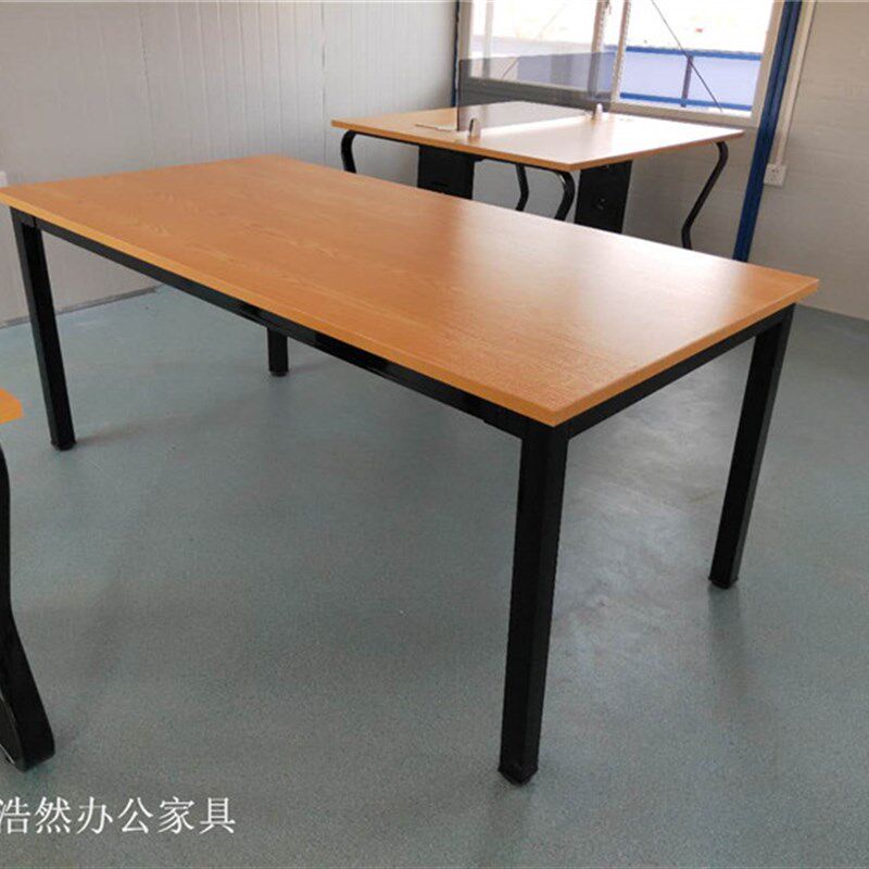 云南昆明简易电脑桌培训桌办公桌课桌书桌员工职员桌餐桌单人长条