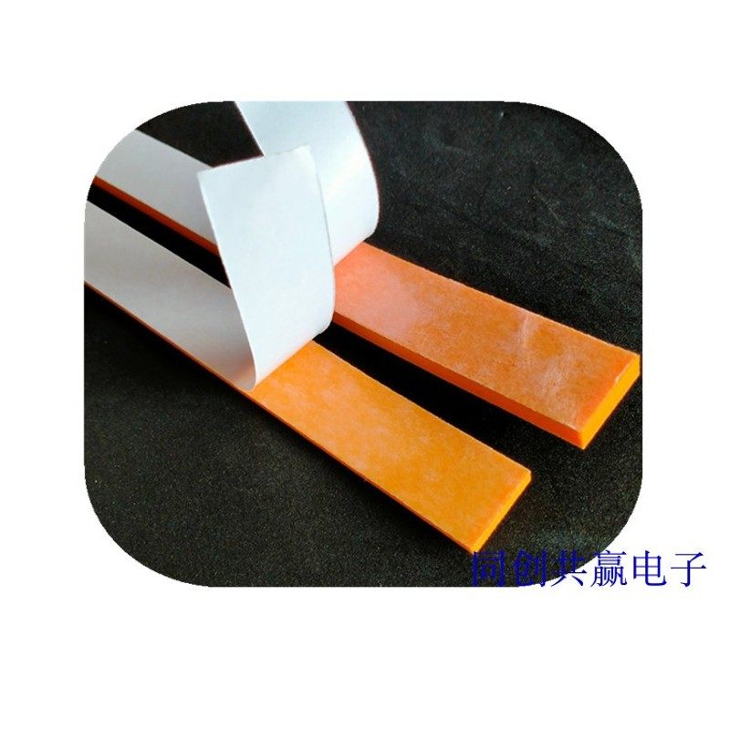 直销橙色过桥海绵弹垫圆压圆刀模海棉条纸箱厂印刷机用eva海绵条