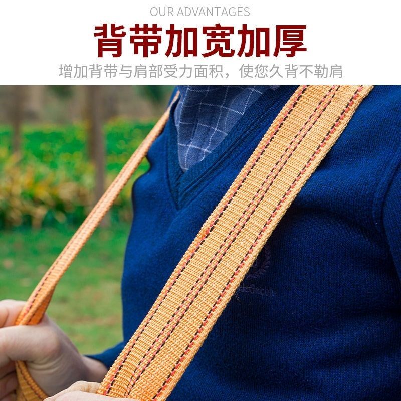 特大背篓背篼新料熟胶加厚背篓农村家用采摘大背篓蔬菜水果大容量