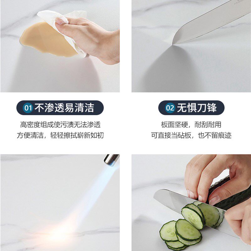 床头柜实木北欧简约现代轻奢岩板家用卧室床边柜软包皮质储物柜子
