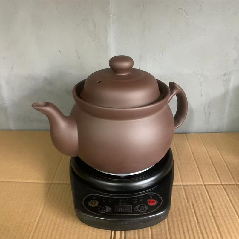 宜兴紫砂锅煎药壶砂锅老式传统熬中药凉茶罐子煲汤中药壶中医明火