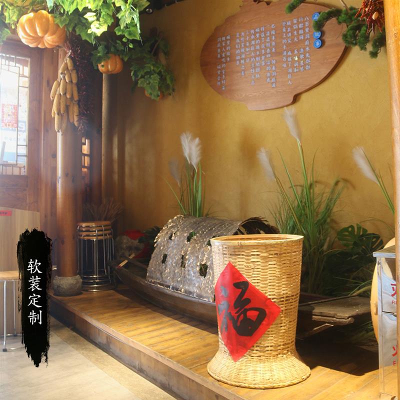 纯手工竹编竹篓烤笼烘干烘茶干货摆件茶叶环保展示架装饰场景箩筐