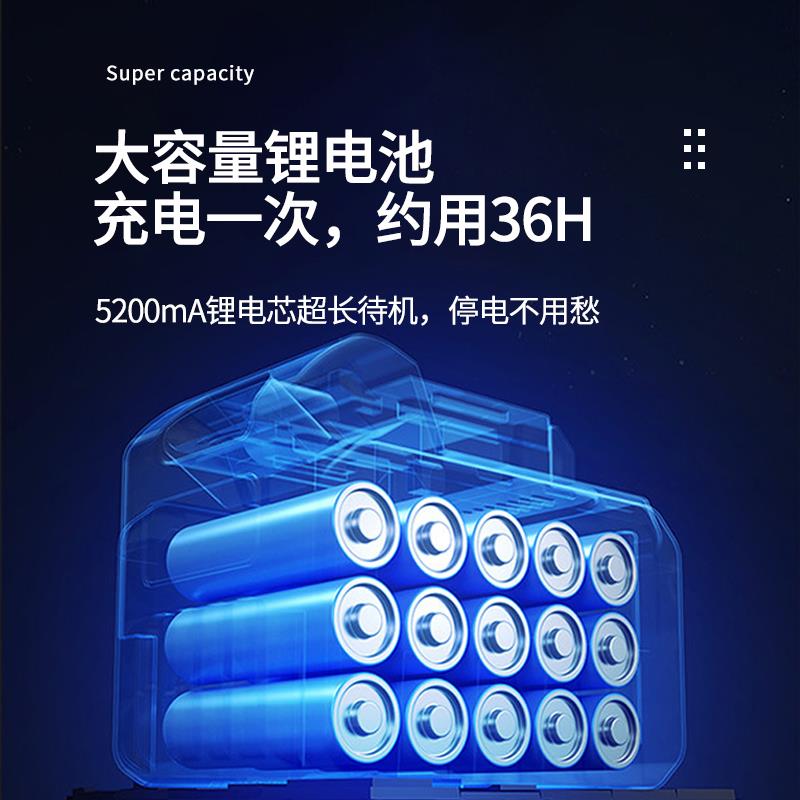 博特增氧气泵超静音户外钓鱼专用打氧机充氧养鱼小鱼缸家用鱼塘