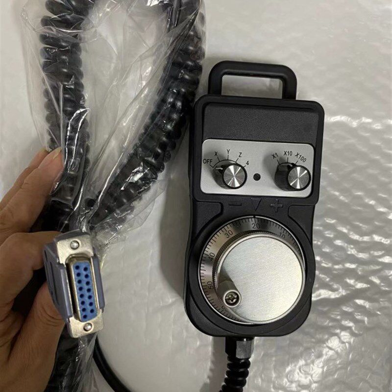 凯恩帝系统专用电子手轮鑫科瑞新代飞鹤雕刻机手轮手脉15针插头