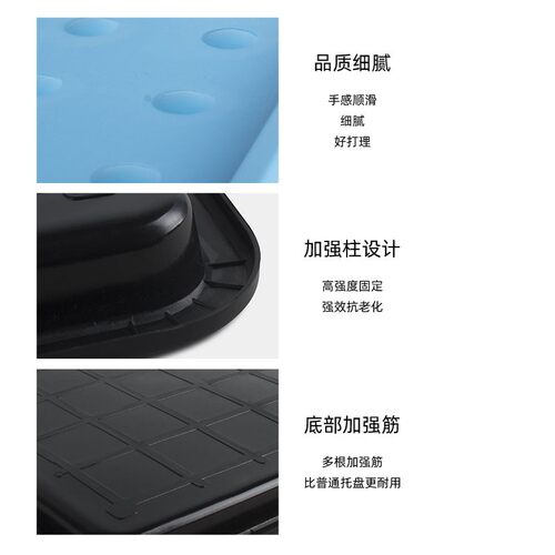 狗笼子托盘兔笼鸡鸭笼加厚粪盘底盘宠物厕所接尿盘养花PVC拖盘