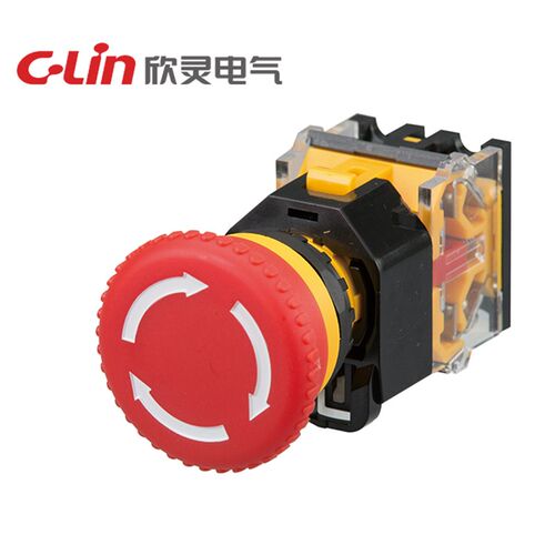 C-Lin欣灵牌急停按钮LAN38-22D-11Z 紧急按钮开关