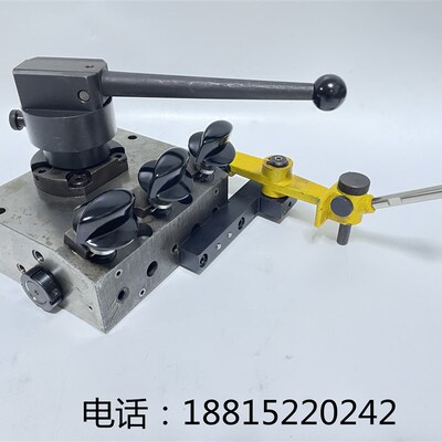 M1420E 北二机M1320E M1432手动台面操纵箱阀体 外圆磨床配件