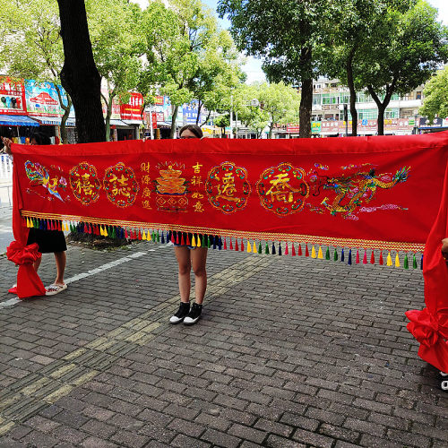 结婚用品大红花结婚之喜大门装饰别墅布置乔迁之喜装饰喜庆大红球