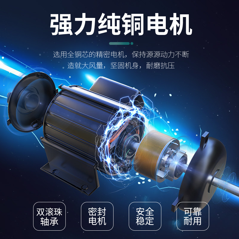 12寸不锈钢工业排气扇强力圆筒抽风机厨房排风机强力静音油烟换气