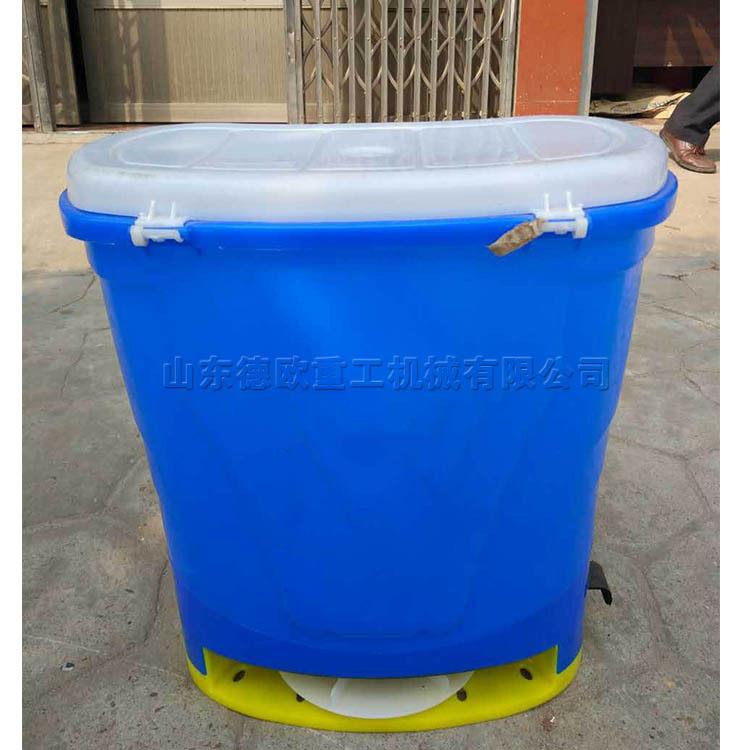 家用背负式小型撒机 电动施播种一体机 鱼塘养鱼饲料撒播机