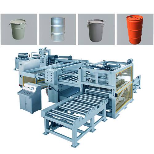 厂家定制全自动高速钢桶焊接生产线 钢桶自动缝焊滚焊 电阻缝焊机