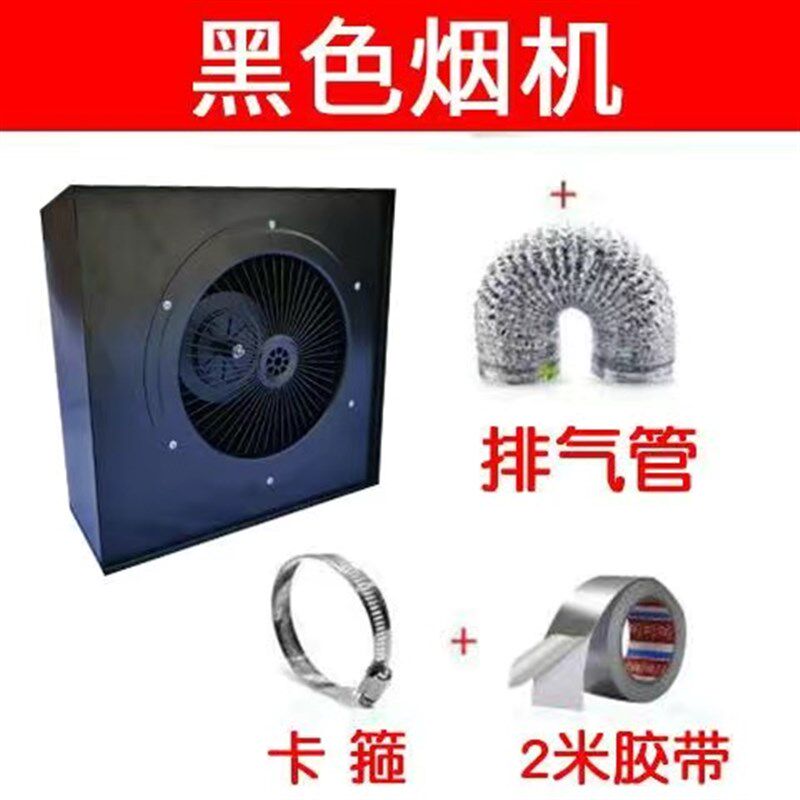大吸力强排强力静音排气扇涡轮圆筒增压引风机简易油烟抽风机