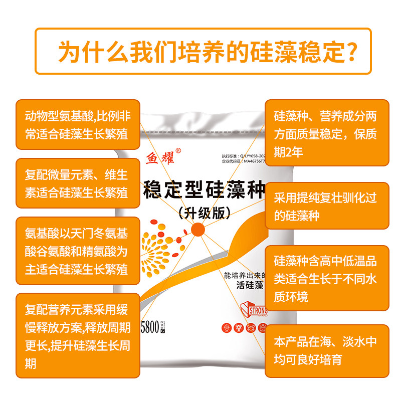 硅藻种水产养殖小球藻肥水膏鱼虾塘肥水稳定型活硅藻低温硅藻藻种