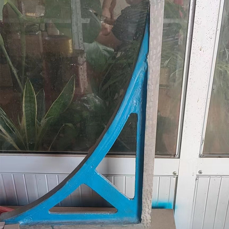 铸铁直角尺高精度检测靠尺人工刮研划线直角尺垂直检测90度直角尺