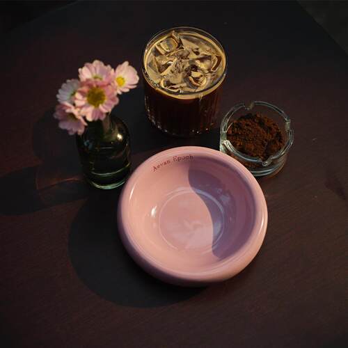 AE食品级陶瓷宠物碗 马卡龙INS风安全食盆 适用猫狗