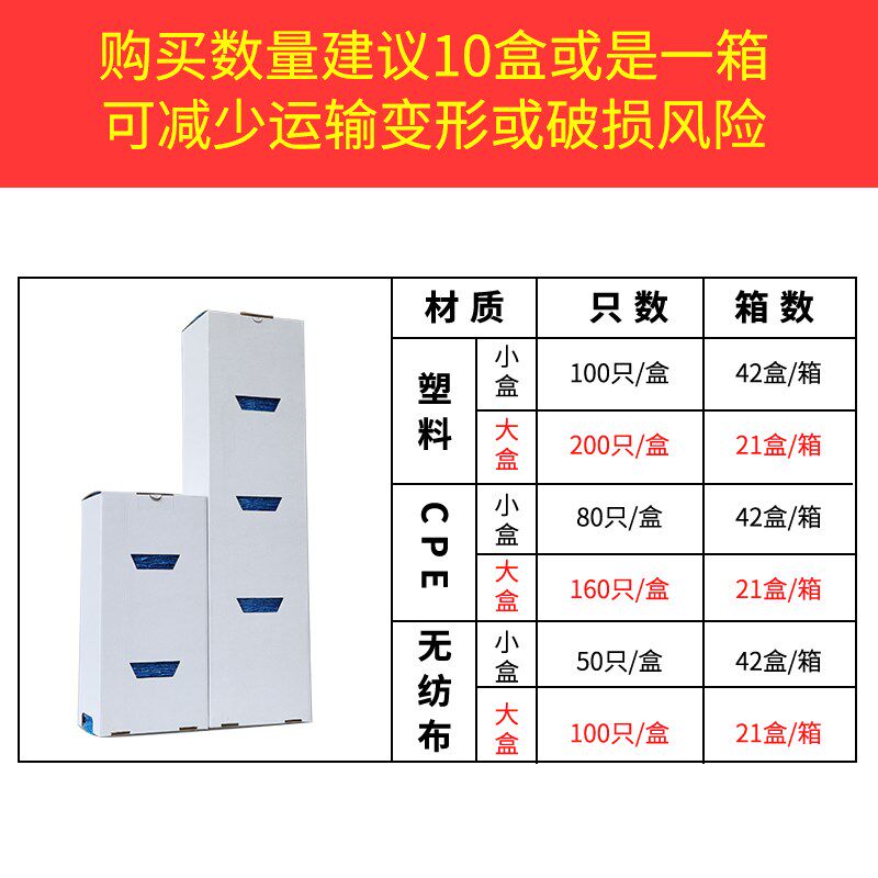 智能全自动鞋套机鞋套一次性脚套200只盒装塑料100只无纺布PE鞋套