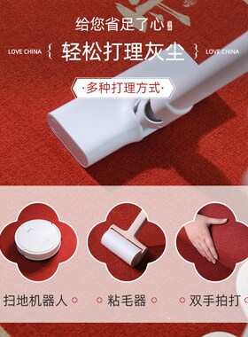 地垫入户门垫红色新中式门口脚垫进门免洗可擦耐脏可裁剪玄关垫子