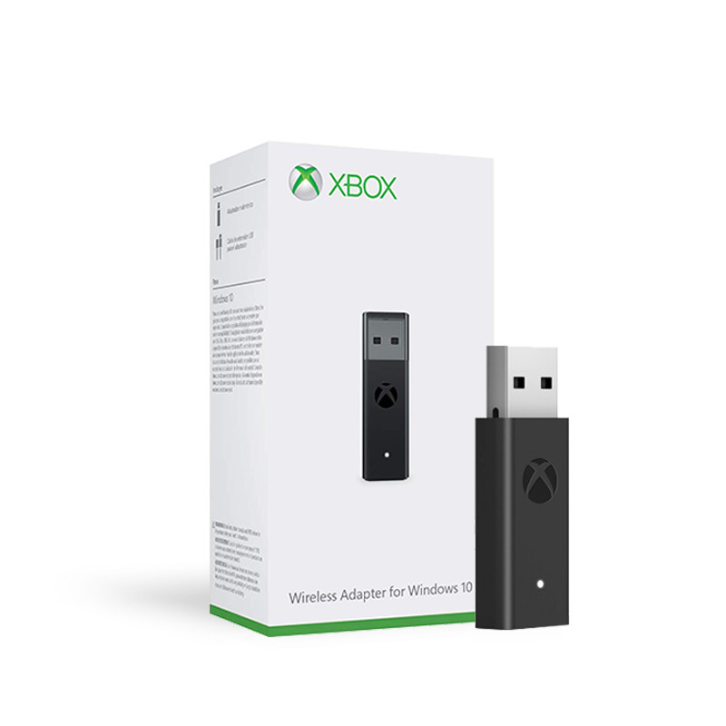微软xbox one S手柄适配器原装pc电脑手柄精英无线蓝牙接收器二代