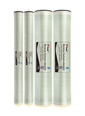 QC启成工业4040反渗透ro膜水处理 8040RO膜 净水纯水机汇通膜滤芯
