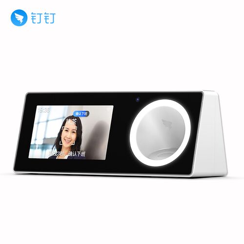 钉钉考勤机M1F人脸指纹识别智能打卡机员工多地多店上班签到考勤