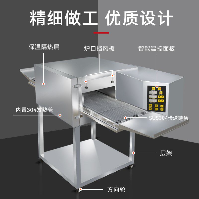 汉堡机商用现烤炉塔斯汀同款机汉堡烤炉汉堡烤箱披萨炉