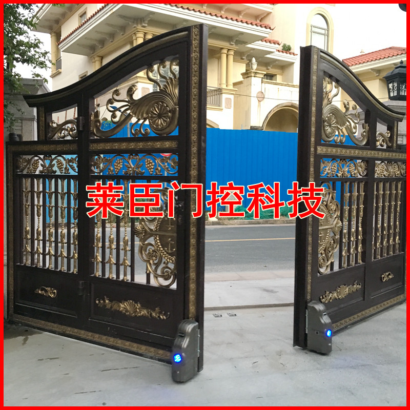 莱臣斯LYC-980MS对开门机莱臣门控走轮式平开门机智能别墅门电机