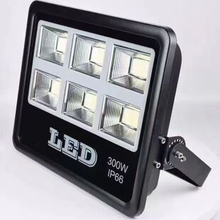 led投光灯超亮广场塔吊射灯110V 200W100W户外防水工地厂房球场灯