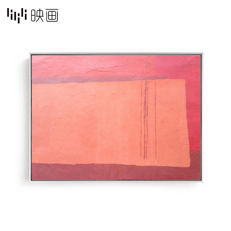 玄关壁布画竖版艺术装饰壁画抽象色彩客厅沙发装饰画墙画餐厅挂画