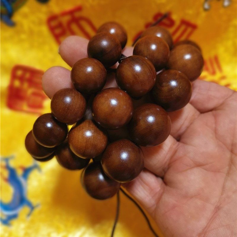 道家用品 枣木手串 雷击枣木念珠 道家流珠 念经珠 雷击枣木手串