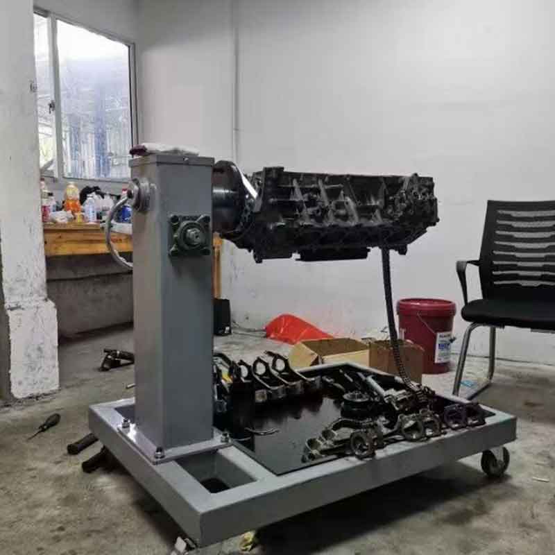 大美汽车发动机翻转架变速箱旋转工作台支架引擎维修工具汽保设备