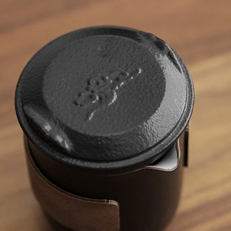 领艺旅行茶具套装便携式功夫陶瓷泡茶器家用小套车载旅游快客杯