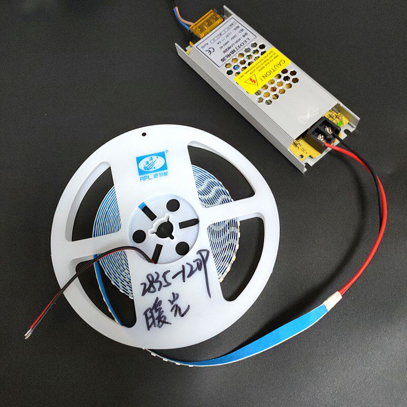 澳浦2835 12V/24V低压LED贴片灯带展柜酒柜书桌长条光源白光暖光